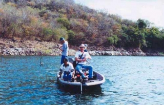 Pesca com amigos
